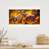 Najaarsvlucht van Timothy Orikri Poster (Keuken)