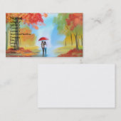 Najaarswandeling Visitekaartje (Voorkant / Achterkant)