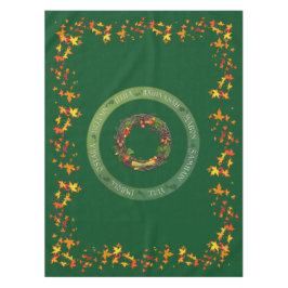 Najaarswiel van de altaarstof tafelkleed