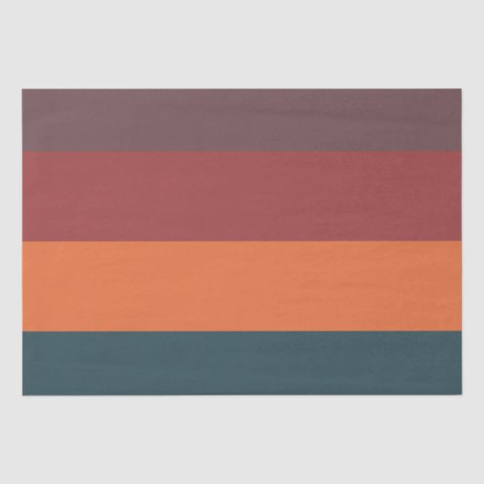 Najaarszonnestische stripes tissuepapier (Voorkant)