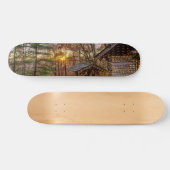 Najaarszonsondergang Bossen Persoonlijk Skateboard (Horizontaal)