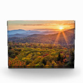 Najaarszonsonderstel van de Hoogten van het baken Fotoblokken (Voorkant)