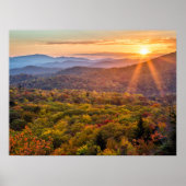 Najaarszonsonderstel van de Hoogten van het baken Poster (Voorkant)