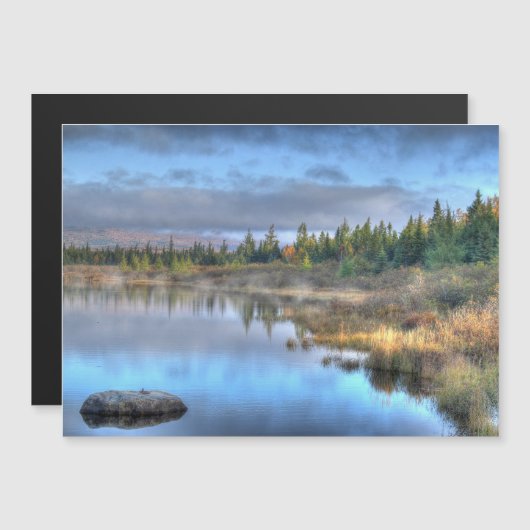 Najaarszonsopgang bij het Moosehead Lake Maine (Voorkant / Achterkant)