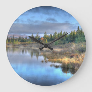 Najaarszonsopgang bij het Moosehead Lake Maine Grote Klok