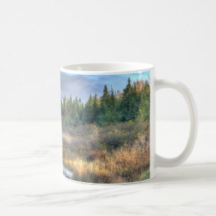 Najaarszonsopgang bij het Moosehead Lake Maine Koffiemok