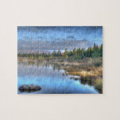 Najaarszonsopgang bij het Moosehead Lake Maine Legpuzzel (Horizontaal)