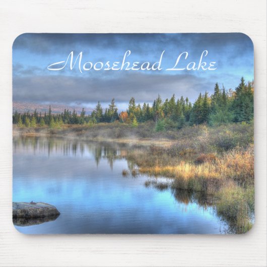 Najaarszonsopgang bij het Moosehead Lake Maine Muismat (Voorkant)