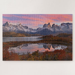 Najaarszonsopgang in Torres del Paine Chili Legpuzzel