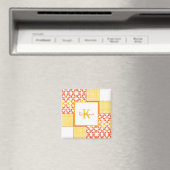 Najaart Tints Quilt Pattern Magneet (Insitu (Vaatwasser))