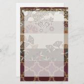 Najaartapestry II Briefpapier (Voorkant / Achterkant)