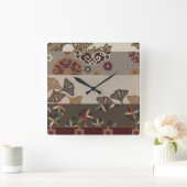 Najaartapestry II Vierkante Klok (Huis)