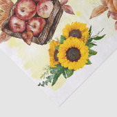 NajaarThanksgiving zonnebloemen Pumpkin Harvest Tissuepapier (Detail)