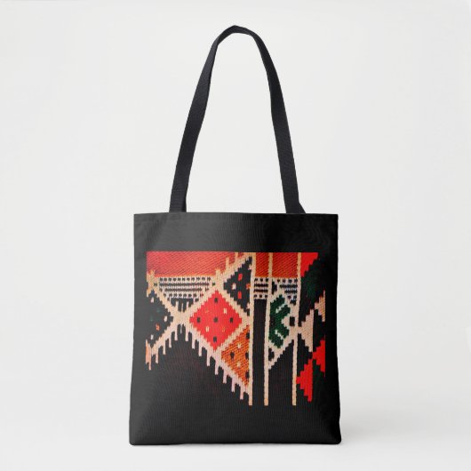 Najd Plateau Embroidery Tote Bag (Voorkant)