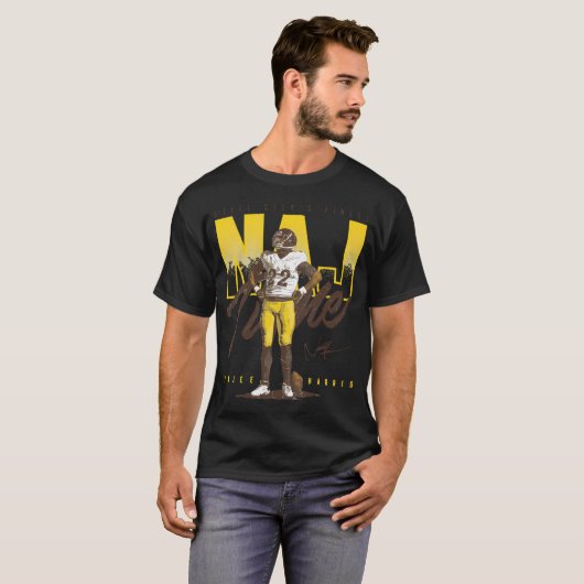 Najee Harris Pittsburgh T-shirt (Voorkant volledig)