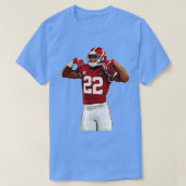 Najee viert zijn Endzone-shirt T-shirt (Design voorkant)