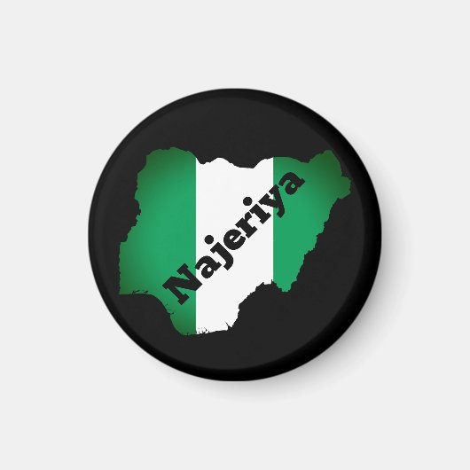 Najeriya Magneet (Voorkant)