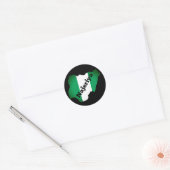 Najeriya Ronde Sticker (Envelop)