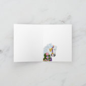 Najira Carousel Horse Note Kaart (Binnen)