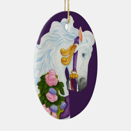 Najira Carousel Horse Ornament (Rechts)