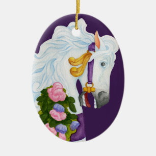 Najira Carousel Horse Ornament