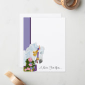 Najira Hallo! Enkele Notitiekaartjes (Voorkant / Achterkant in situ)