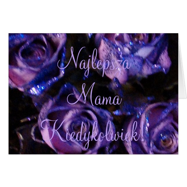 Najlepsza Mama Kiedykolwiek! Poolse beste mama ooi (Voorkant Horizontaal)