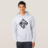 Najm (Star) name in arabic kufi calligraphy Hoodie (Voorkant volledig)