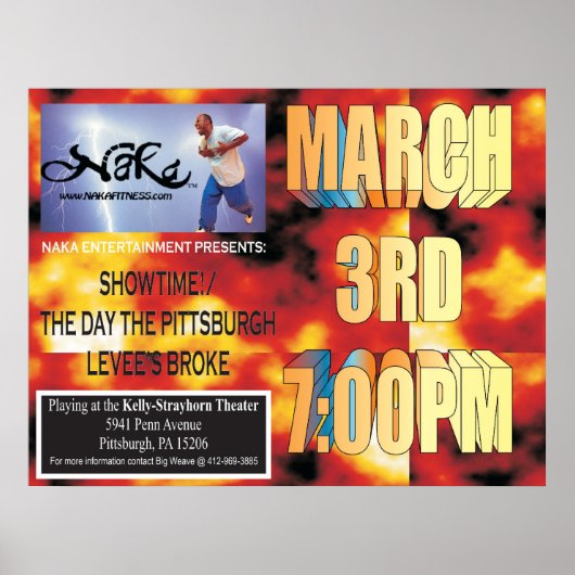 Naka showtime 2-promo poster (Voorkant)