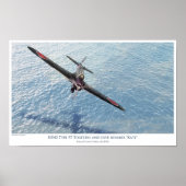 Nakajima B5N1 "Kate torpedo bomber" Poster (Voorkant)