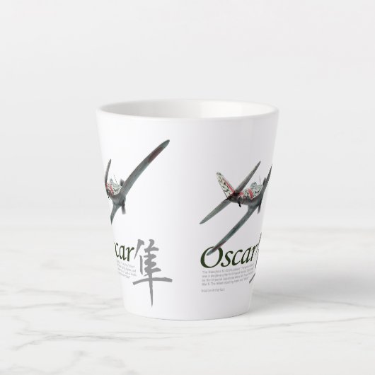 Nakajima Ki-43"Oscar"一式戦闘機「隼」 Latte Mok (Voorkant)