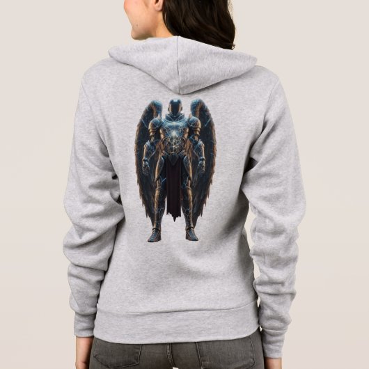 Nakama Gear | Dark Angel Winged Warrior Hoodie (Achterkant)