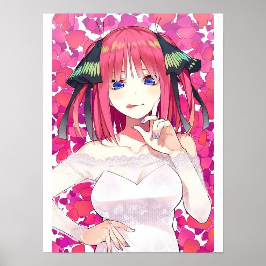 Nakano Nino 5toubun no Hanayome Poster (Voorkant)