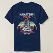 Nakatomi Plaza Christmas Party 1988 Funny Xmas Vin T-shirt (Design voorkant)