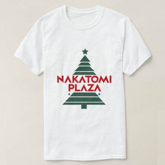 Nakatomi Plaza Kerstmis T-shirt (Design voorkant)