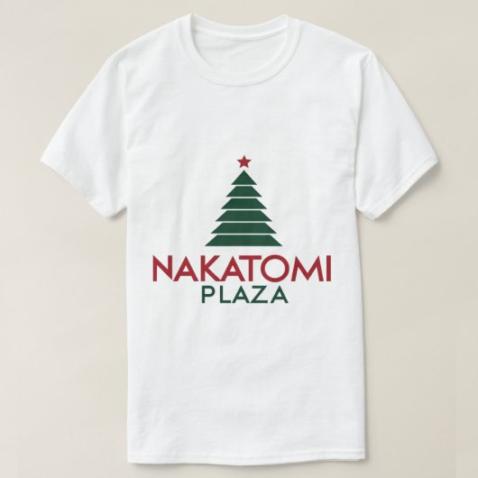 Nakatomi Plaza Kerstmis T-shirt (Design voorkant)