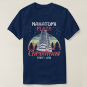 Nakatomi Plaza kerstparty 1988 Funny Xmas Vin T-shirt (Design voorkant)