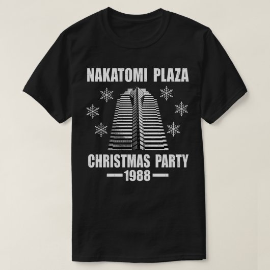 Nakatomi Plaza kerstparty 1988 Klassieke T-Shir T-shirt (Design voorkant)