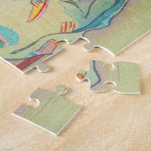 Nakazawa Hiromitsu Inn bij Gion maiko geisha art Legpuzzel (Zijkant)