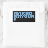 Naked Raygun Rechthoekige Sticker (Tas)