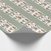 Nakeidentificatiepapier Cadeaupapier (Hoek)