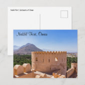 Nakhl Fort, Oman Briefkaart (Voorkant / Achterkant)