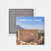 Nakhl Fort, Oman Magneet (Voorkant / Achterkant)