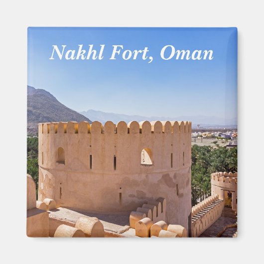 Nakhl Fort, Oman Magneet (Voorkant)