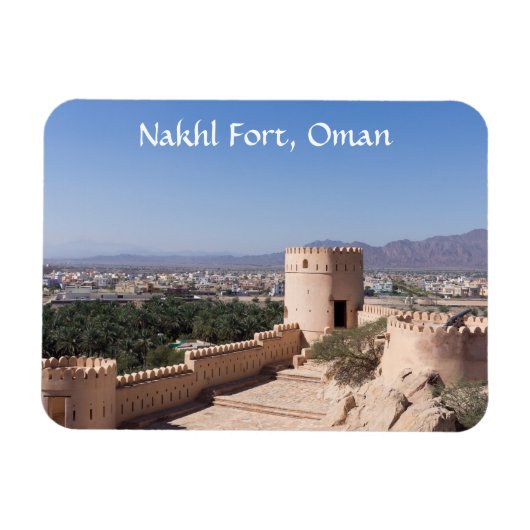 Nakhl Fort, Oman Magneet (Horizontaal)