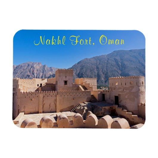Nakhl Fort, Oman Magneet (Horizontaal)