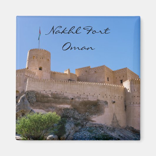 Nakhl Fort, Oman Magneet (Voorkant)