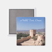 Nakhl Fort, Oman Magneet (Voorkant / Achterkant)