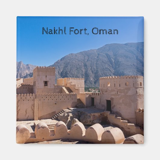 Nakhl Fort, Oman Magneet (Voorkant)