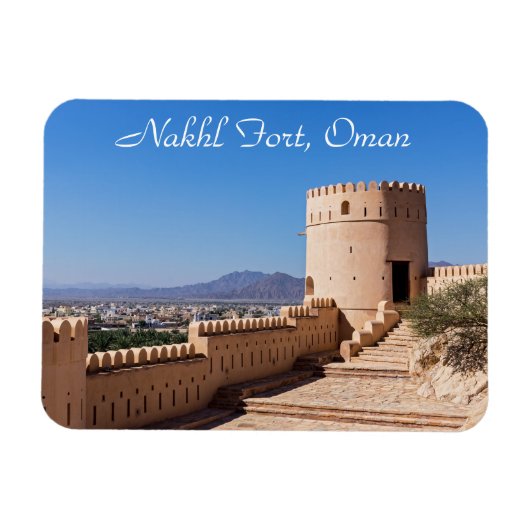 Nakhl Fort, Oman Magneet (Horizontaal)